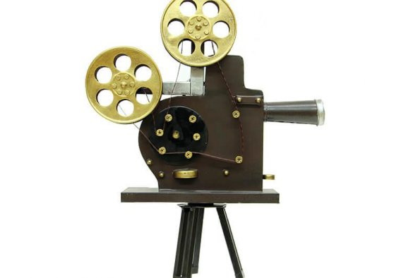 Sinemaskop Kamera Tripodlu Model Vintage Dekoratif Hediyelik