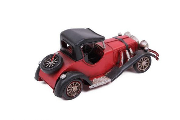 Dekoratif Metal Araba Vintage Ev Ofis Hediyelik - 4