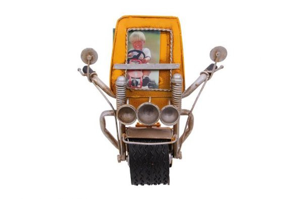 Dekoratif Metal Çerçeve Motosiklet Temalı Hediyelik - Resim 2