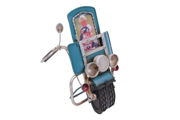 Dekoratif Metal Çerçeve Motosiklet Temalı Hediyelik ürün görseli