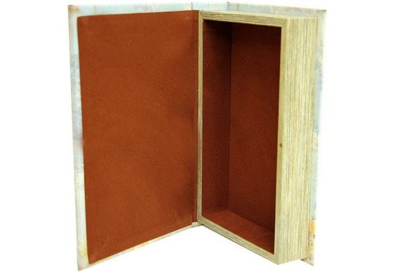 Kutu Kitap Aynalı Bisiklet Dekoratif Hediyelik - 5