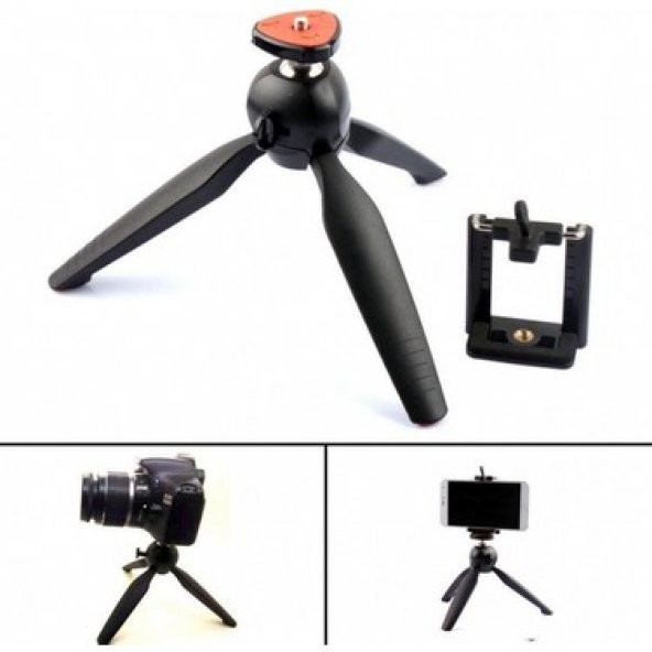 Cep Telefonu Kamera Fotoğraf Makinesi Tripodu Tripod Ayağı - 4