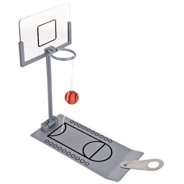 Masaüstü Metal Basketbol Oyunu Dekoratif Hediyelik - 4