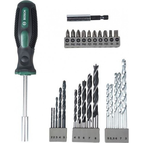 Bosch 27 Parça Delme ve Vidalama Aksesuar Seti - 2