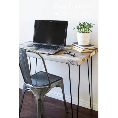 Metal Çalışma Masası Masif Çalışma Masası Laptop ve Çalışma Masası Masif Masa Metal Masa - 2