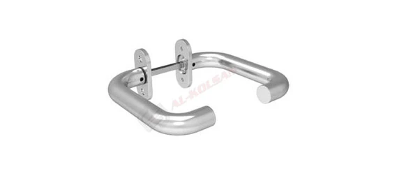 Alüminyum Rozetli Bükümlü Sosis Kapı Kolu VM-1015