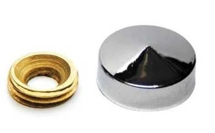 ALÜMİNYUM KORKULUK KÜPEŞTE VİDA GİZLEME KROM BAŞLIK ürün görseli