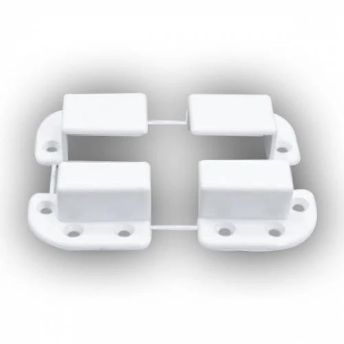 Pvc Sabit Sineklik Pabuç 17x25 Sineklik Tak-Çıkar 1 Takım 4 Adet