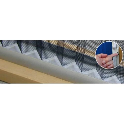 Pileli Pilise Akordiyon Sineklik Tülü Sürgülü Pileli Sineklik Tülü - 2