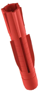 10 ADET FRECNKE BAŞLIKLI KIRMIZI DÜBEL DUVAR DÜBEL VİDA DÜBEL 8X51MM