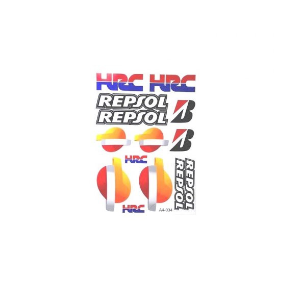 Honda HRC Repsol Karma Sticker (Etiket) Seti
