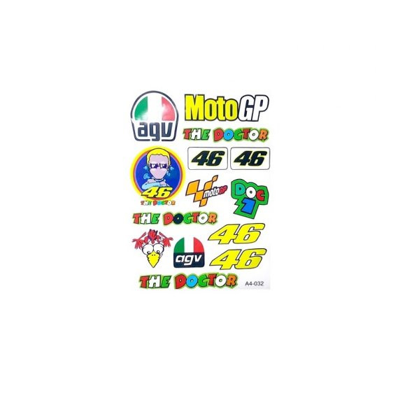 Moto GP Karma Sticker (Etiket) Seti