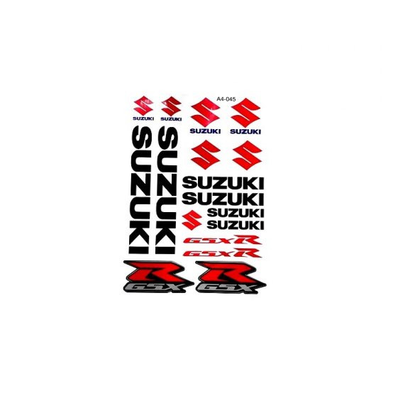 Suzuki Sticker (Etiket) Seti