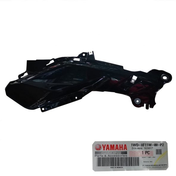 Yamaha YZF R25 İç Kapak Sol Metalik Siyah 1WD-XF11W-00-P2 - 1