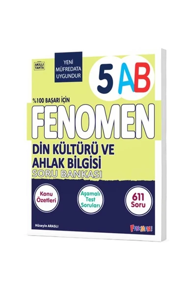 FENOMEN 5.SINIF DİN KÜLTÜRÜ SORU BANKASI