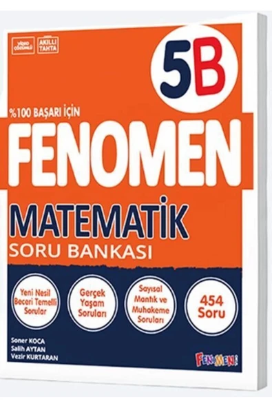 FENOMEN 5.SINIF MATEMATİK SORU BANKASI