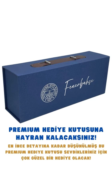 Fenerbahçe Orijinal Lisanslı 650ml Çift Katlı Paslanmaz Çelik Termos 8 Saat Sıcak Soğuk Özel Kutulu - 7