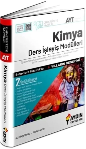 MİRAY AYT KİMYA DERS İŞLEYİŞ MODÜLLERİ SET
