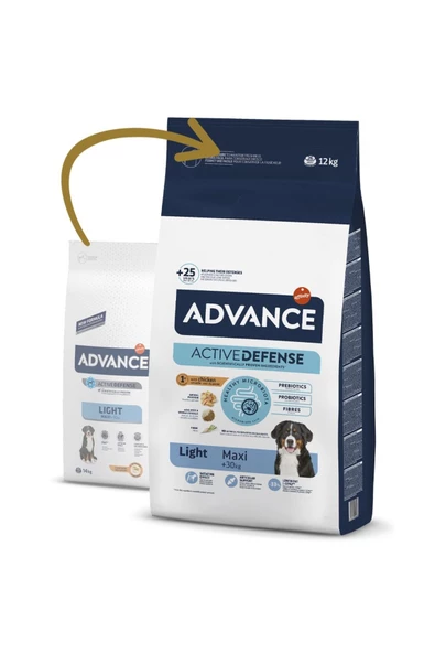 Advance Maxi Lıght Köpek Maması 12 Kg - 2