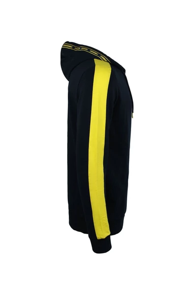 Fenerbahçe Orijinal Lisanslı Kapüşonlu Tam Fermuar Spor Sweat + Kalem Set Özel Ahşap Kutulu - 7