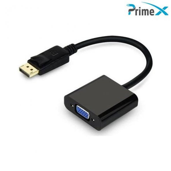 PrimeX PX-1320 Display Port to Analog VGA Aktif Dönüştürücü - 2