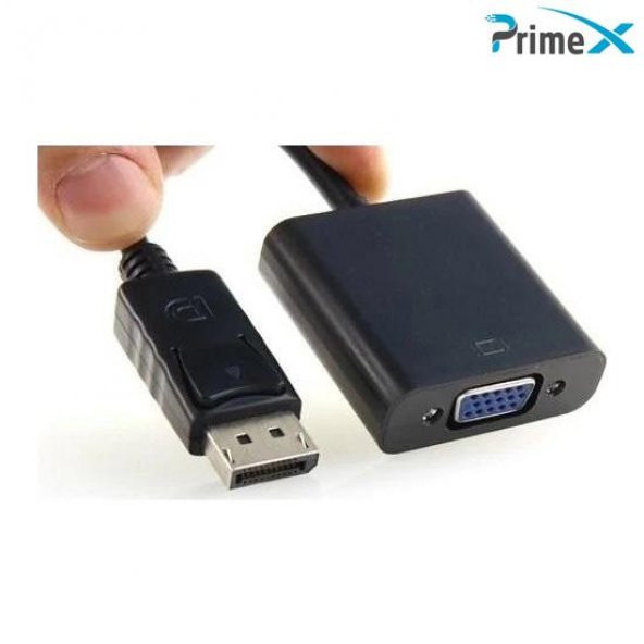 PrimeX PX-1320 Display Port to Analog VGA Aktif Dönüştürücü - 5