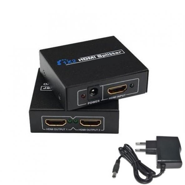 PrimeX PX-5002 1080P 2K 4K UHD 2 Port HDMI Spliter (Adaptörlü) - 3