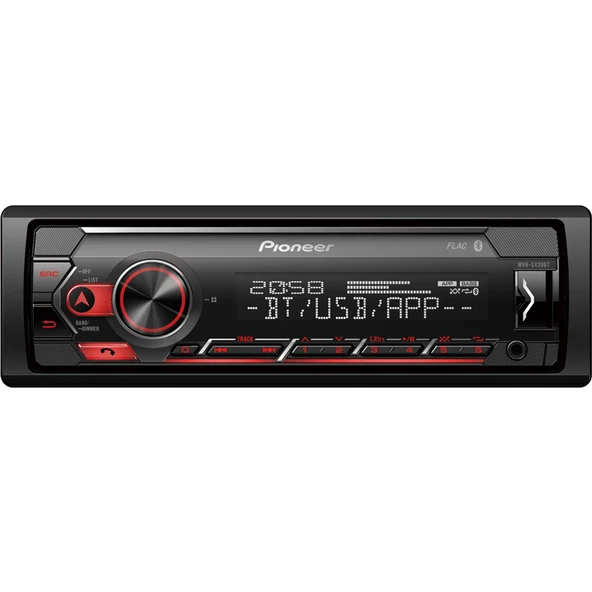 Pioneer DEH-S420BT Usb-Fm-Aux-Bluetooth-Wma-Wav-Flac ve Aac 4x50 Watt Oto Teyp