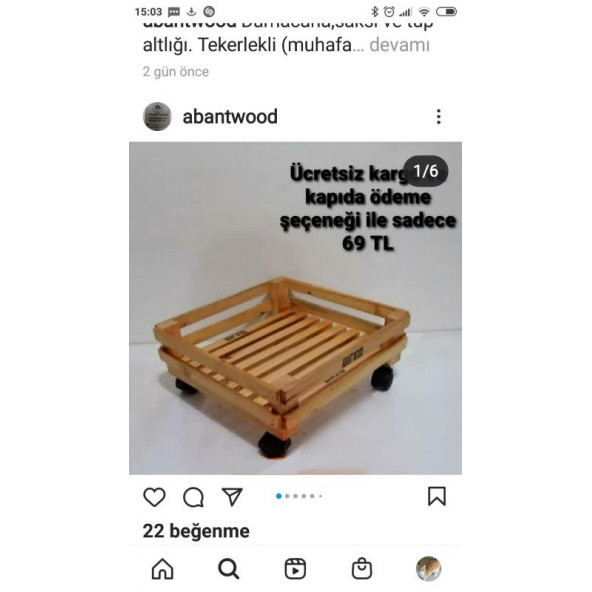 Damacana saksı ve tüp altlığı tekerlekli ve muhafazalı - 2