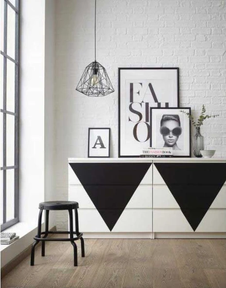 D-c-fix 546-8031 Düz Mat Siyah Yapışkanlı Folyo (67,5cm x 3mt) - Resim 3