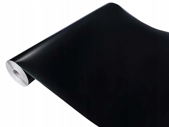 D-c-fix 546-8031 Düz Mat Siyah Yapışkanlı Folyo (67,5cm x 3mt) ürün görseli