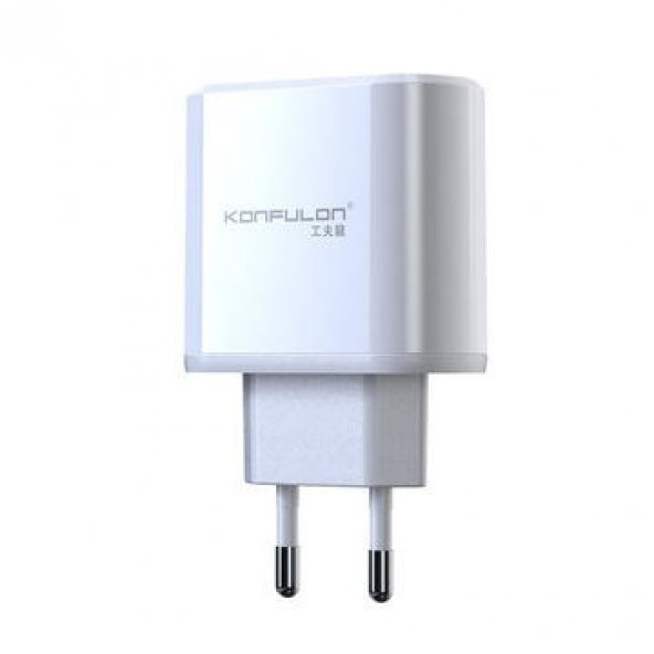 Konfulon 18W Dijital Voltaj ve Akım Göstergeli Usb ve Type-C Çıkışlı Telefon&Tablet&Apple Hızlı Şarj - 5
