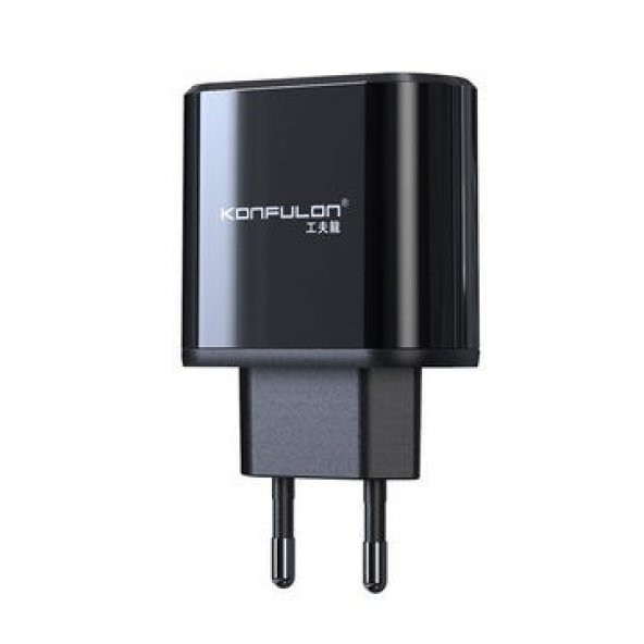 Konfulon 18W Dijital Voltaj ve Akım Göstergeli Usb ve Type-C Çıkışlı Telefon&Tablet&Apple Hızlı Şarj - 7