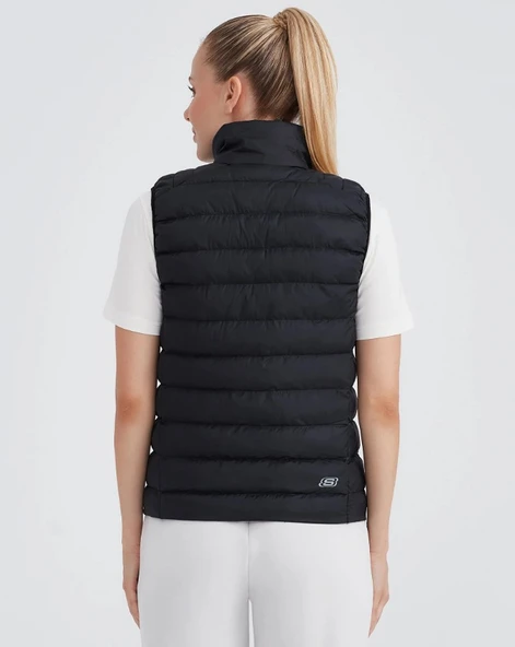 Skechers W Outerwear Padded Vest S231239-001 Kadın Yelek - 18