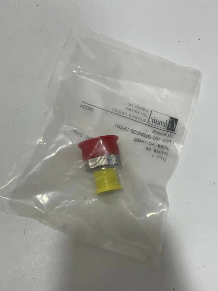 Glenair 183-002MEG6-13-2N1 SuperNine MT Fiber Optik Konnektör - Resim 4