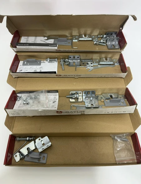 Albatur Çift Yöne Sft Kapı Sürme Sistemi M20 9720 SFT (9 Adet) - Resim 6