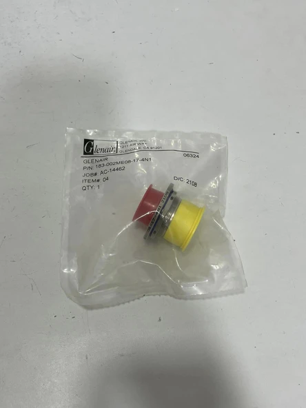 Glenair 183-002ME08-17-4N1 SuperNine MT Fiber Optik Konnektör - Resim 2