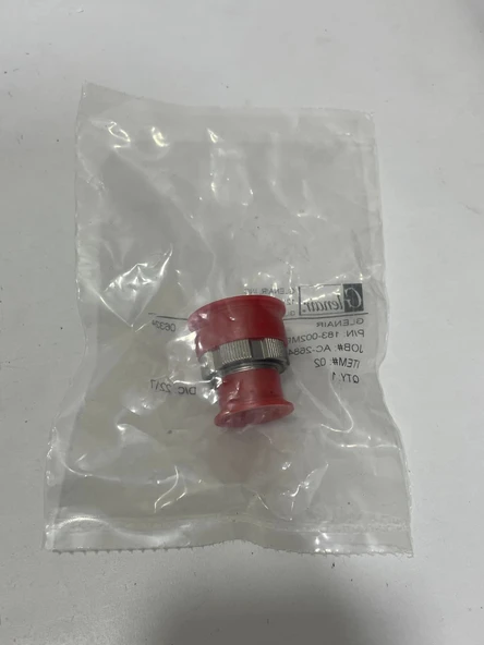 Glenair 183-002MEG6-15-3N1 SuperNine MT Fiber Optik Konnektör - Resim 4