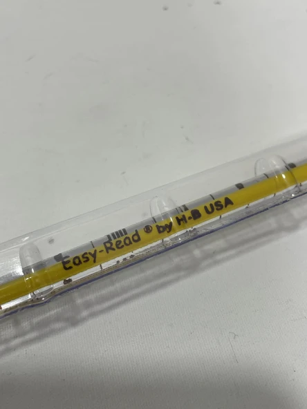 H-B USA Easy Read -4°F - 230°F Cam Laboratuvar Termometresi B603010200 - Resim 3