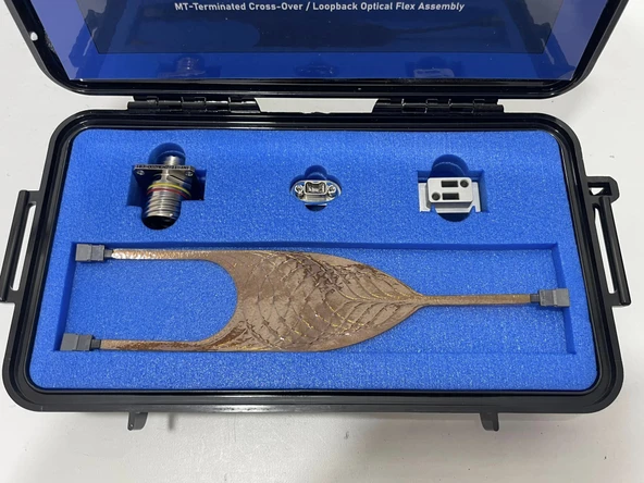 Glenair MT Serisi Fiber Optik Konnektör ve Flex Kablo Seti - Resim 3