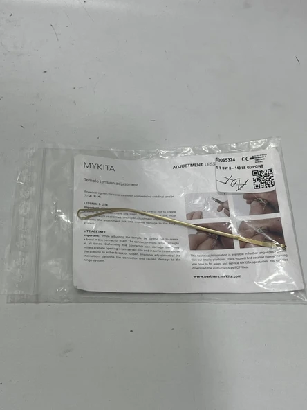 Mykita El Yapımı Gözlük Sapı Size 140 COL 839 - Resim 3