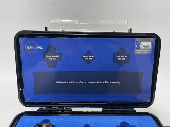 Glenair MT Serisi Fiber Optik Konnektör ve Flex Kablo Seti - Resim 4
