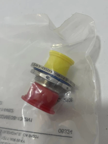 Glenair 183-002ME08-13-2N1 SuperNine MT Fiber Optik Konnektör - Resim 3