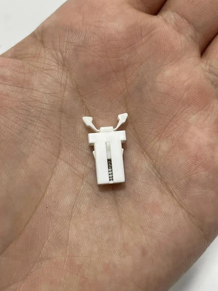 Plastik Yedek Çöp Kovası Klipsi - Yedek Kilit Klipsi (2 Adet) - Resim 5