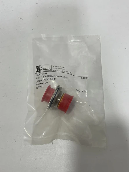 Glenair 183-002ME08-15-3N1 SuperNine MT Fiber Optik Konnektör - Resim 2