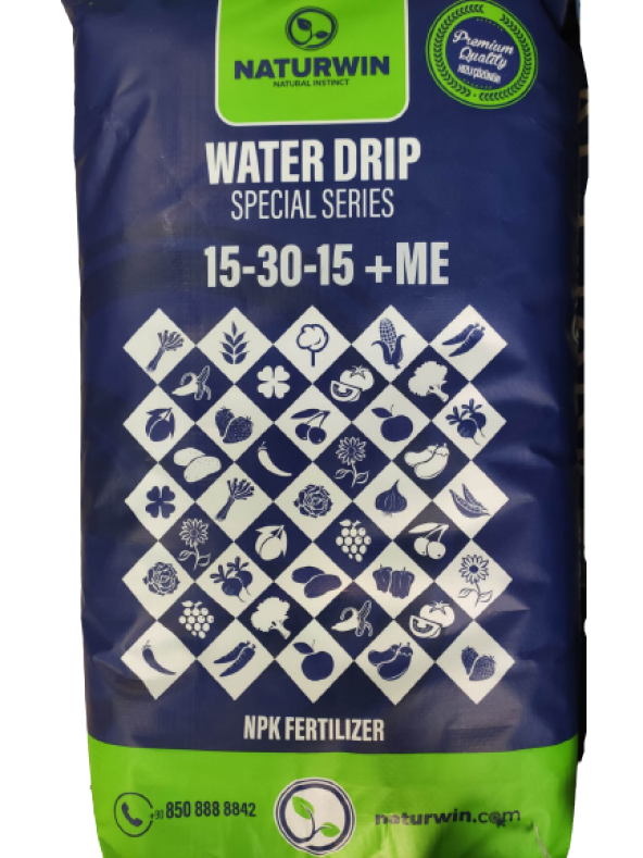 Naturwin Water Drip 15 30 15+ME NPK Gübre 25 Kg