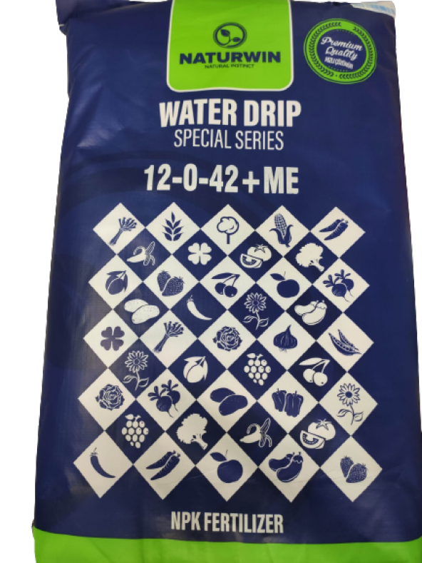 Naturwin Water Drip 12 0 42+ME NPK Gübre 25 Kg