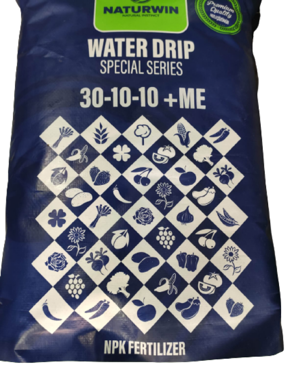 Naturwin Water Drip 30 10 10+ME NPK Gübre 25 kg ürün görseli