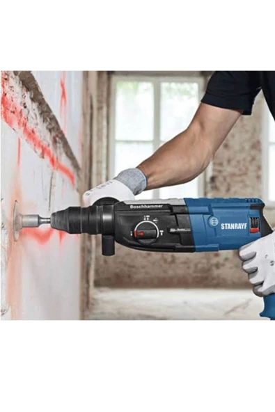 STANRAYF Alman 2,35 Mm 9800 w Çelik Şanzıman Bakır Sargı Krıcı Delici Hilti Matkap Uç Hediyeli Tam Prof - 3