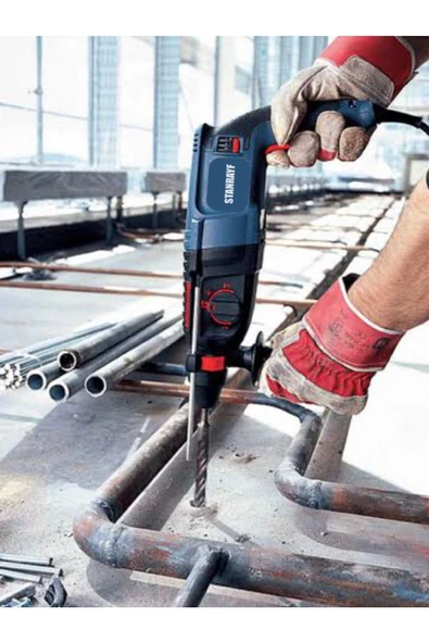 STANRAYF Alman 2,35 Mm 9800 w Çelik Şanzıman Bakır Sargı Krıcı Delici Hilti Matkap Uç Hediyeli Tam Prof - 5